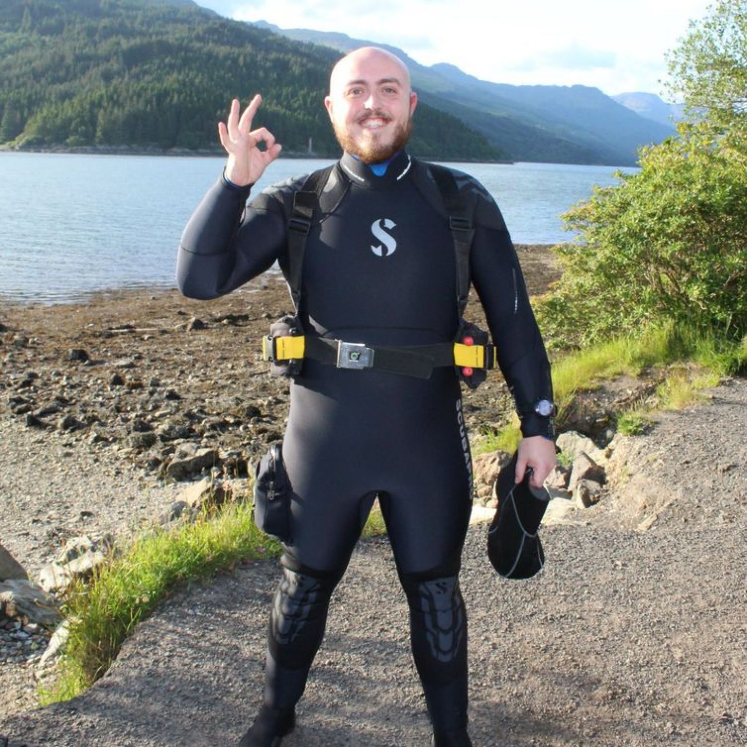 The Intrepid Scottish Wetsuit Diver Aquatron
