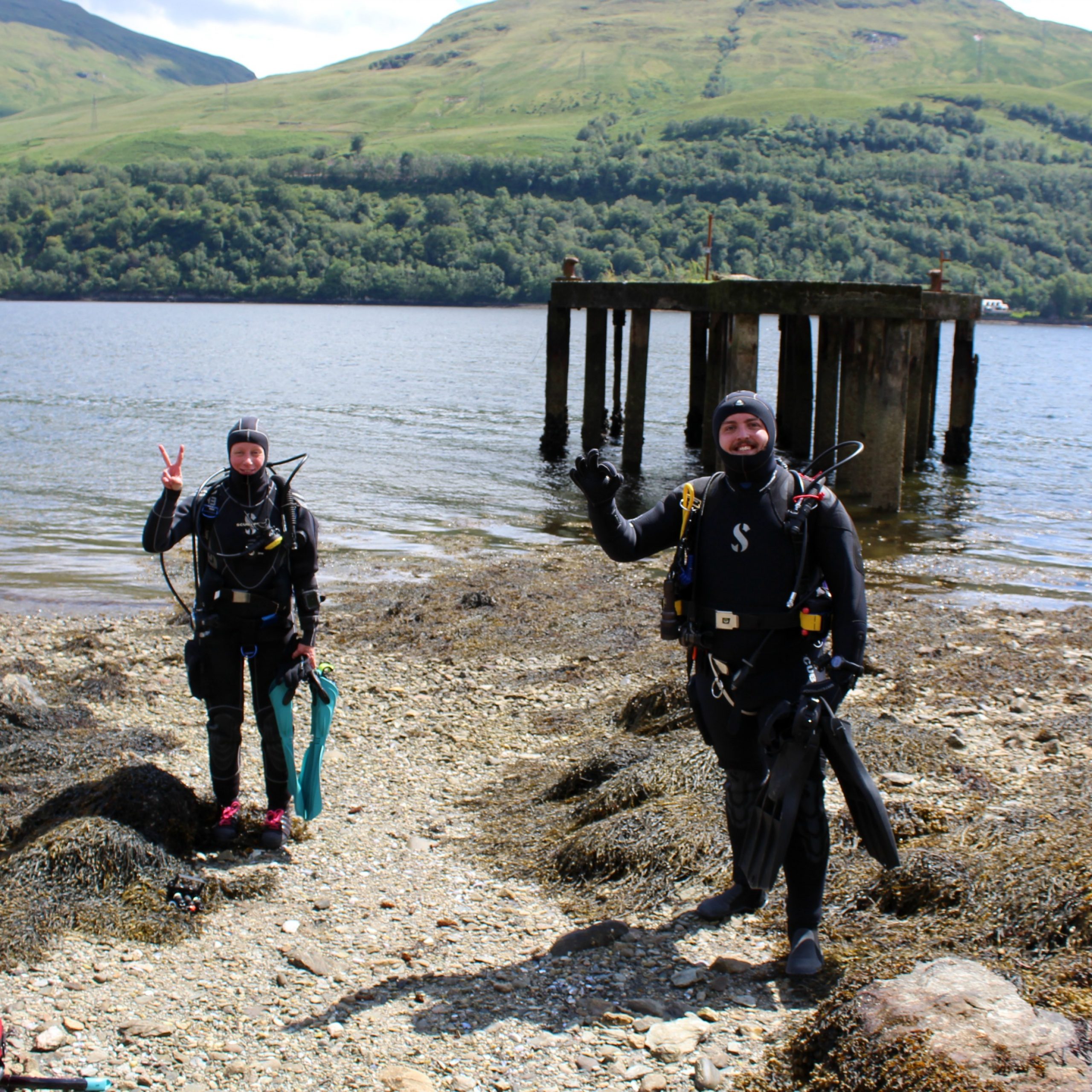 The Intrepid Scottish Wetsuit Diver Aquatron